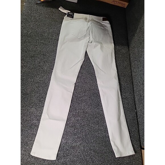 NWT NEW Hollister Women's Size 3R W26 L30  Super Skinny Stretchy Jeans White - Picture 5 of 6
